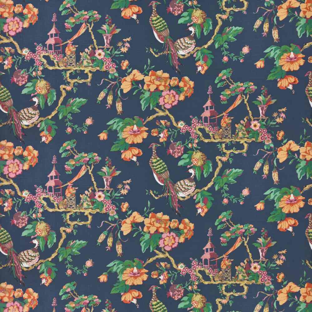 Stout Oriental Sage 7224-4 Bassett McNab Collection Multipurpose Fabric