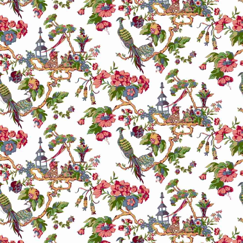 Stout Oriental Sage 7224-7 Bassett McNab Collection Multipurpose Fabric