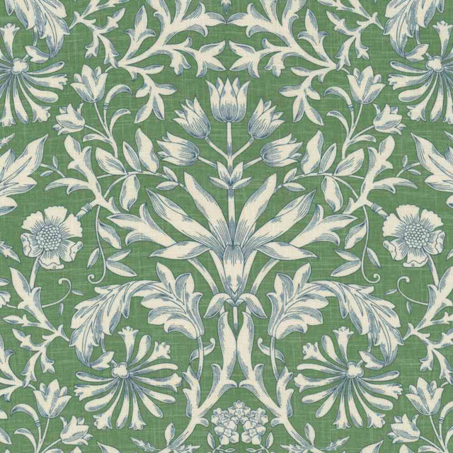 Stout Teasel Grass 1 Rainbow Library Collection Multipurpose Fabric