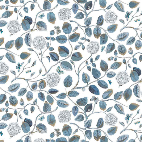 Stout Wandering Rose Lake 7830-3 Bassett McNab Collection Multipurpose Fabric