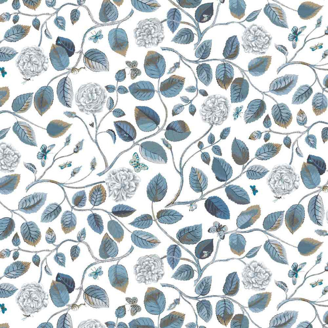 Stout Wandering Rose Lake 7830-3 Bassett McNab Collection Multipurpose Fabric