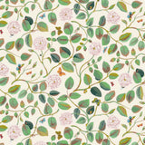 Stout Wandering Rose Spring 7830-2 Bassett McNab Collection Multipurpose Fabric
