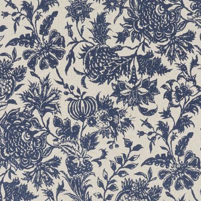 Suburban 72088-5 Blue Market Place Wovens and Prints Collection Multipurpose Fabric