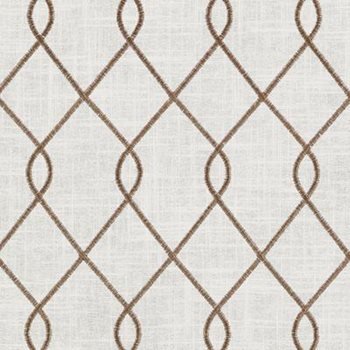 Duralee 73023-10 Brown Barton Embroideries Collection Multipurpose Fabric