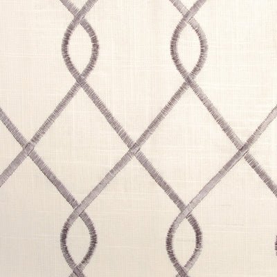 Duralee 73023-15 Grey Barton Embroideries Collection Multipurpose Fabric