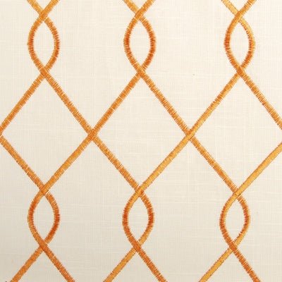 Duralee 73023-451 Papaya Barton Embroideries Collection Multipurpose Fabric