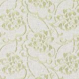Suburban 73034-20 Natural / Green Barton Embroideries Collection Multipurpose Fabric
