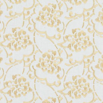Suburban 73034-66 Yellow Barton Embroideries Collection Multipurpose Fabric