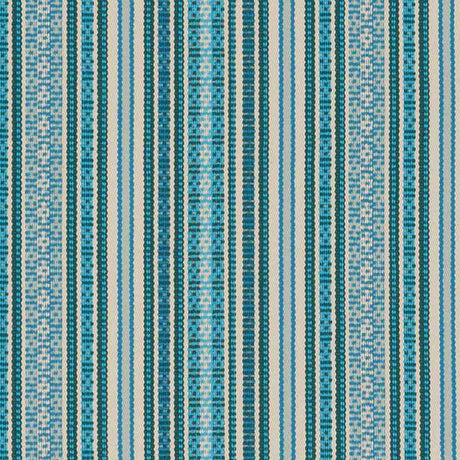 Suburban SU16320-41 Blue and Turquoise Nostalgia Prints and Wovens Collection Indoor Upholstery Fabric