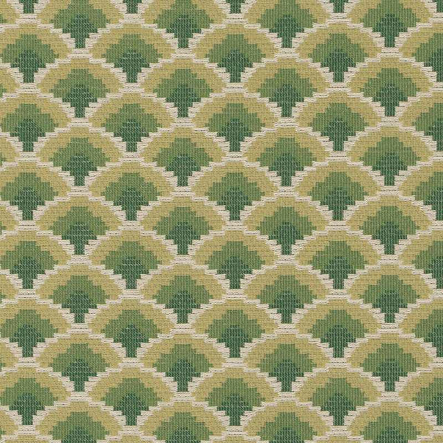 Suburban SU16321-2 Green Nostalgia Prints and Wovens Collection Indoor Upholstery Fabric