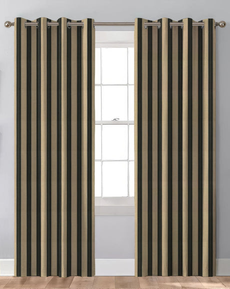 Sunbrella Berenson Tuxedo Indoor/Outdoor Curtain Panel