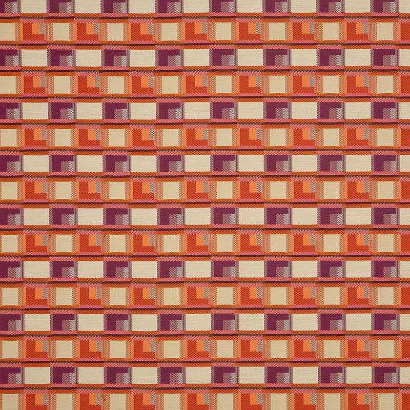 Sunbrella Blockstop Fruitpunch 145034 - 0002 Exclusive Collection Upholstery Fabric