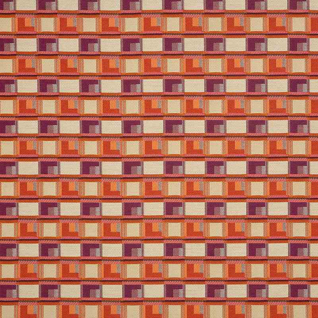Sunbrella Blockstop Fruitpunch 145034 - 0002 Exclusive Collection Upholstery Fabric