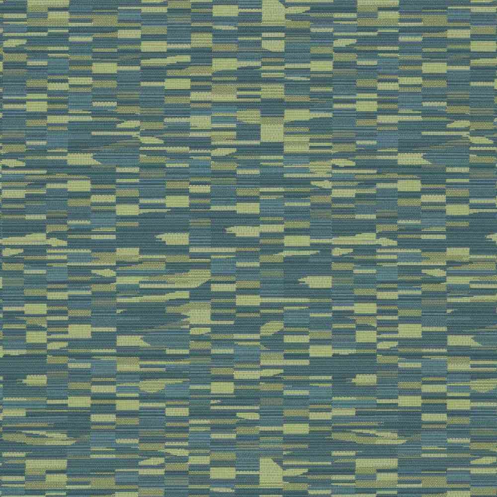 Sunbrella by Mayer Collage Emerald 417-013 Imagine Collection Upholstery Fabric