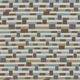 Sunbrella by Mayer Metal Strips Driftwood 434-000 Vollis Simpson Collection Upholstery Fabric
