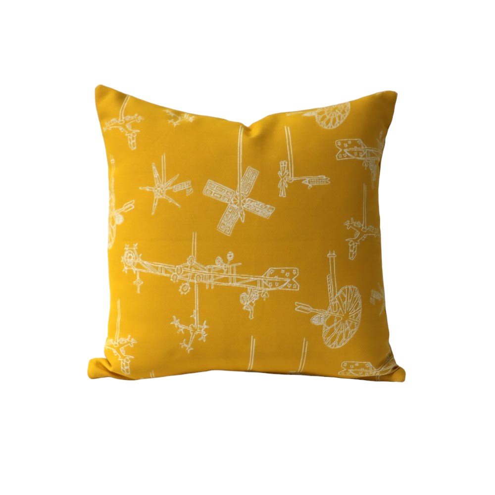 Sunbrella by Mayer Whirligig Sunshine 431-002 Vollis Simpson Collection Upholstery Fabric