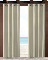 Sunbrella Canvas Canvas Indoor/Outdoor Curtain Panel