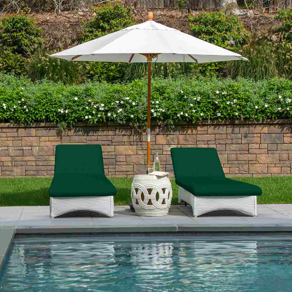 Sunbrella Canvas Forest Green 5446-0000 Elements Collection Upholstery Fabric