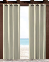 Sunbrella Canvas Natural Indoor/Outdoor Curtain Panel