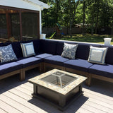 Sunbrella Canvas Navy 5439-0000 Elements Collection Upholstery Fabric