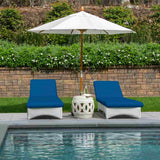 Sunbrella Canvas Pacific Blue 5401-0000 Elements Collection Upholstery Fabric