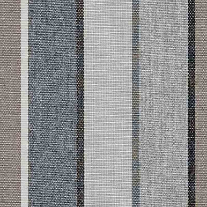 Sunbrella Canvas Quadri Grey SJA 3778 137 European Collection Upholstery Fabric
