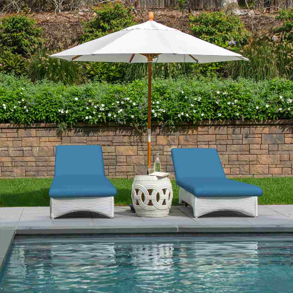 Sunbrella Canvas Sky Blue 5424-0000 Elements Collection Upholstery Fabric