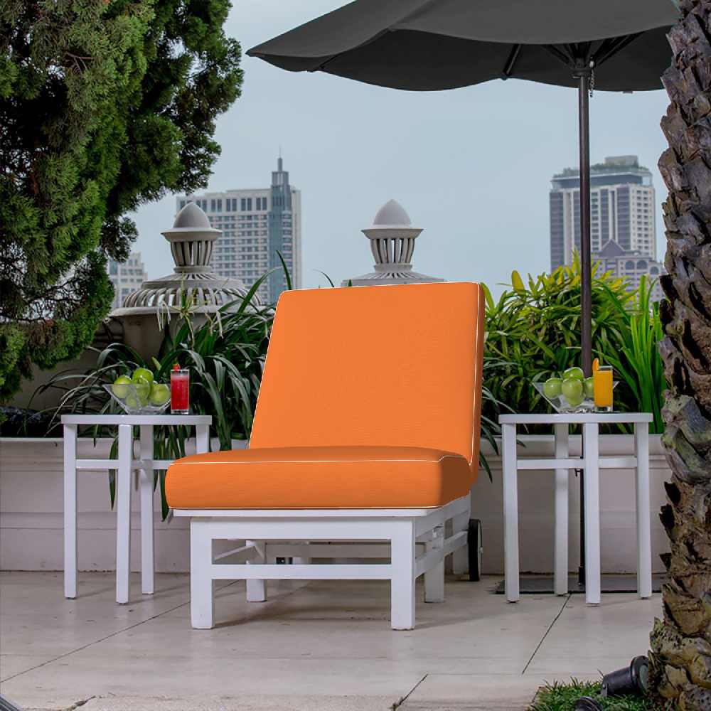 Sunbrella Canvas Tangerine 5406-0000 Elements Collection Upholstery Fabric