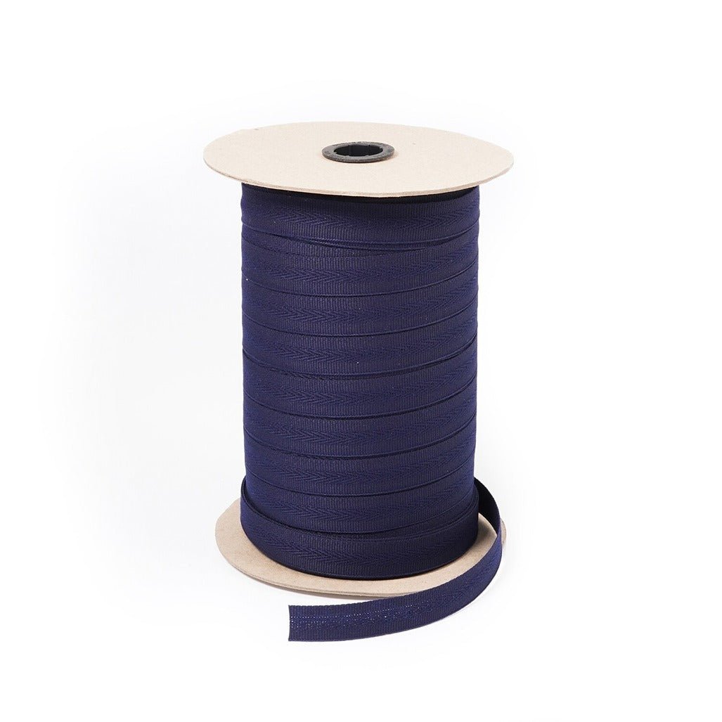 Sunbrella Centerfold Marine Binding 7/8 inch x 200 yards 1810 Captain Navy