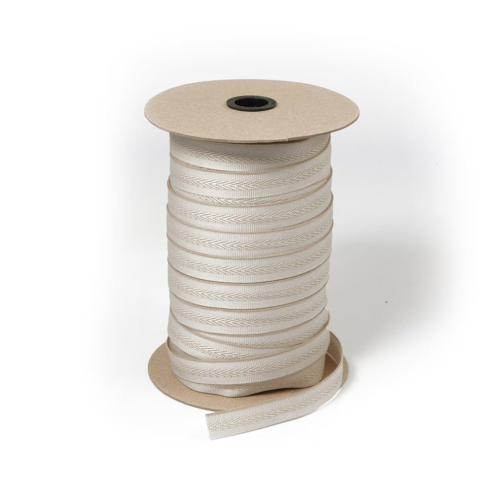 Sunbrella Centerfold Marine Binding 7/8 inch x 200 yards 1810 Oyster
