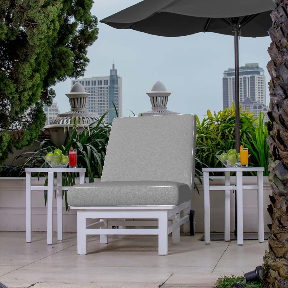 Sunbrella Chartres Gull 45864-0104 Fusion Collection Upholstery Fabric