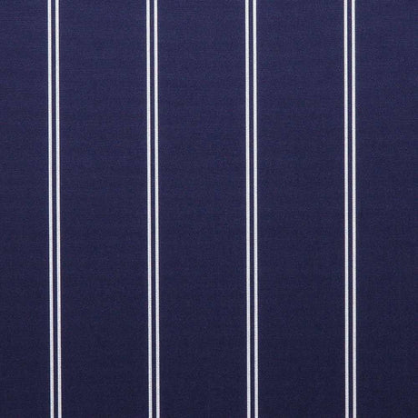 Sunbrella Cooper Navy 4987-0000 46-Inch Stripes Awning / Shade Fabric