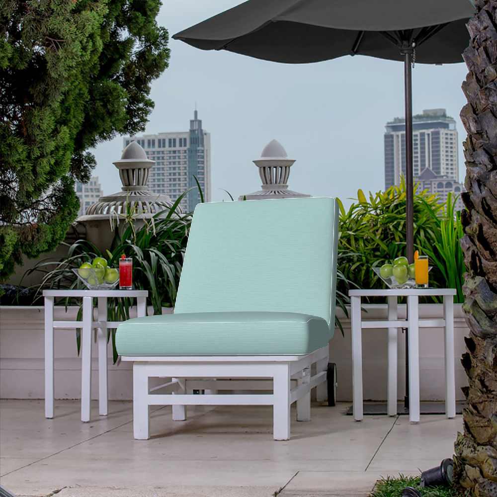 Sunbrella Dupione Celeste 8067-0000 Elements Collection Upholstery Fabric