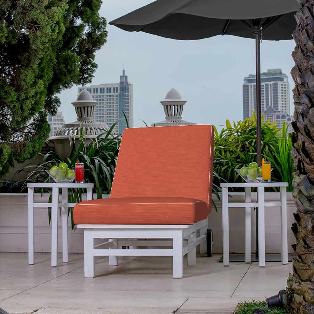 Sunbrella Dupione Papaya 8053-0000 Elements Collection Upholstery Fabric