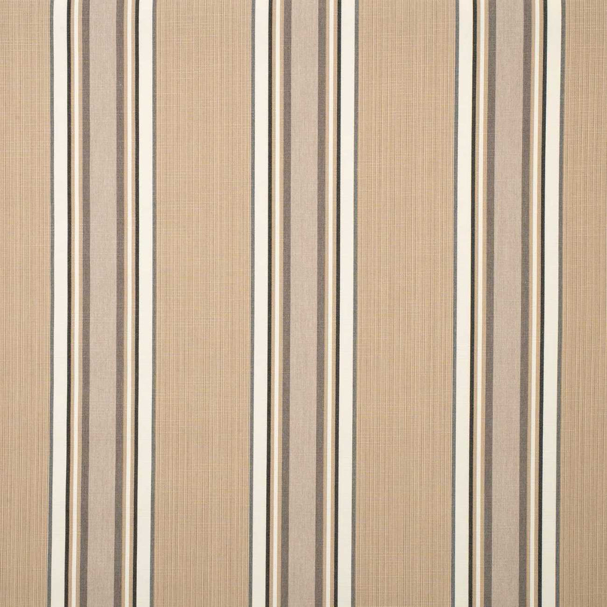 Sunbrella Emblem Beige 4837-0000 46-Inch Stripes Mayfield Collection Awning / Shade Fabric 