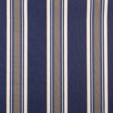 Sunbrella Emblem Navy 4898-0000 46-Inch Stripes Mayfield Collection Awning / Shade Fabric