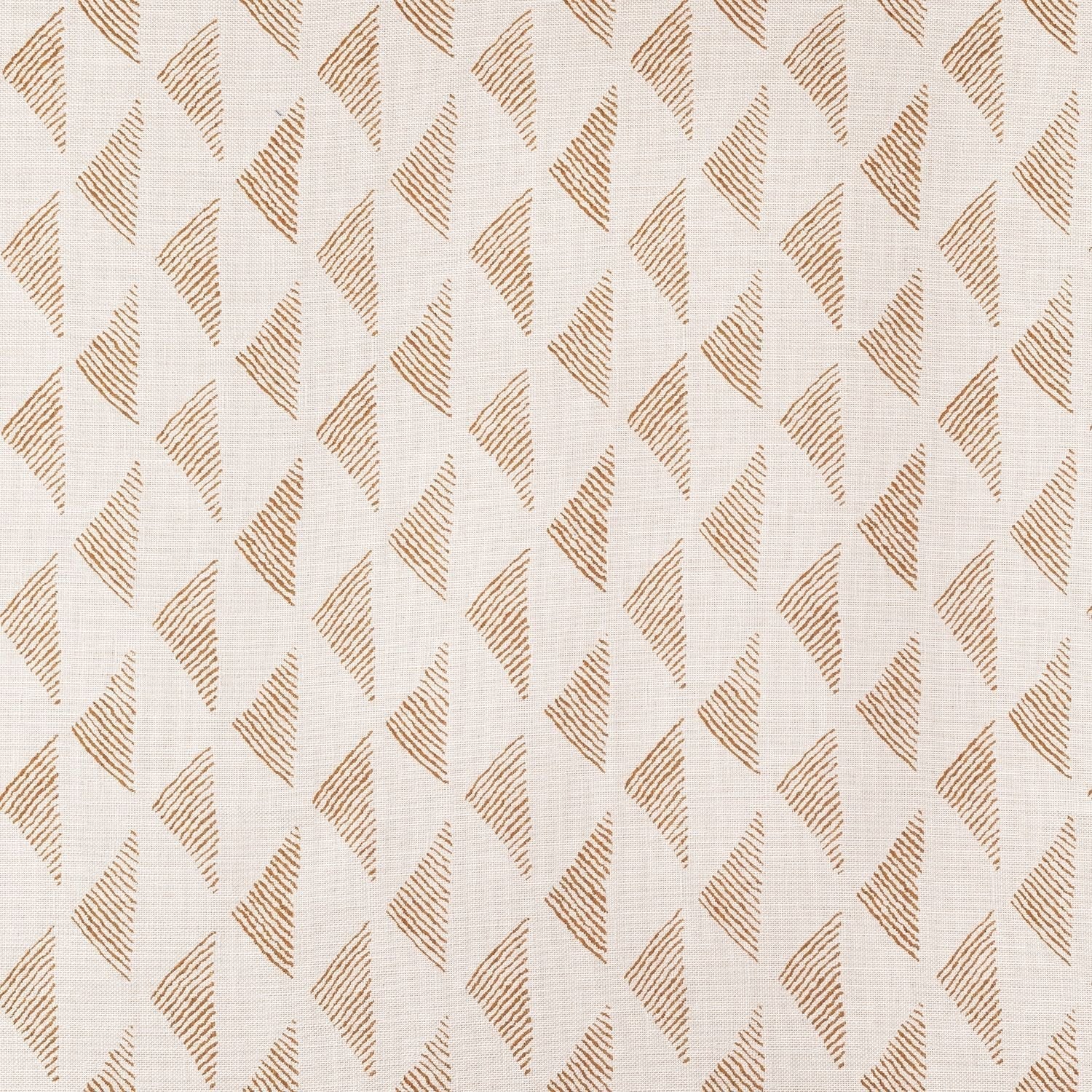 Sunbrella Etched Angles Cognac 146469 - 0002 Upholstery Fabric