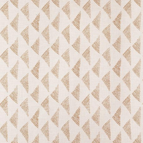 Sunbrella Etched Angles Cognac 146469 - 0002 Upholstery Fabric