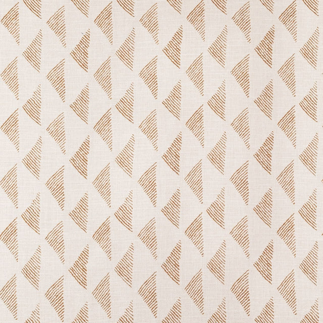 Sunbrella Etched Angles Cognac 146469 - 0002 Upholstery Fabric