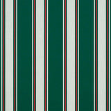 Sunbrella Forest Green Fancy 4790-0000 46-Inch Stripes Awning / Shade Fabric