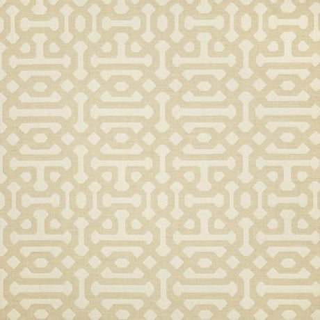 Sunbrella Fretwork Flax 45991-0001 Elements Collection Upholstery Fabric