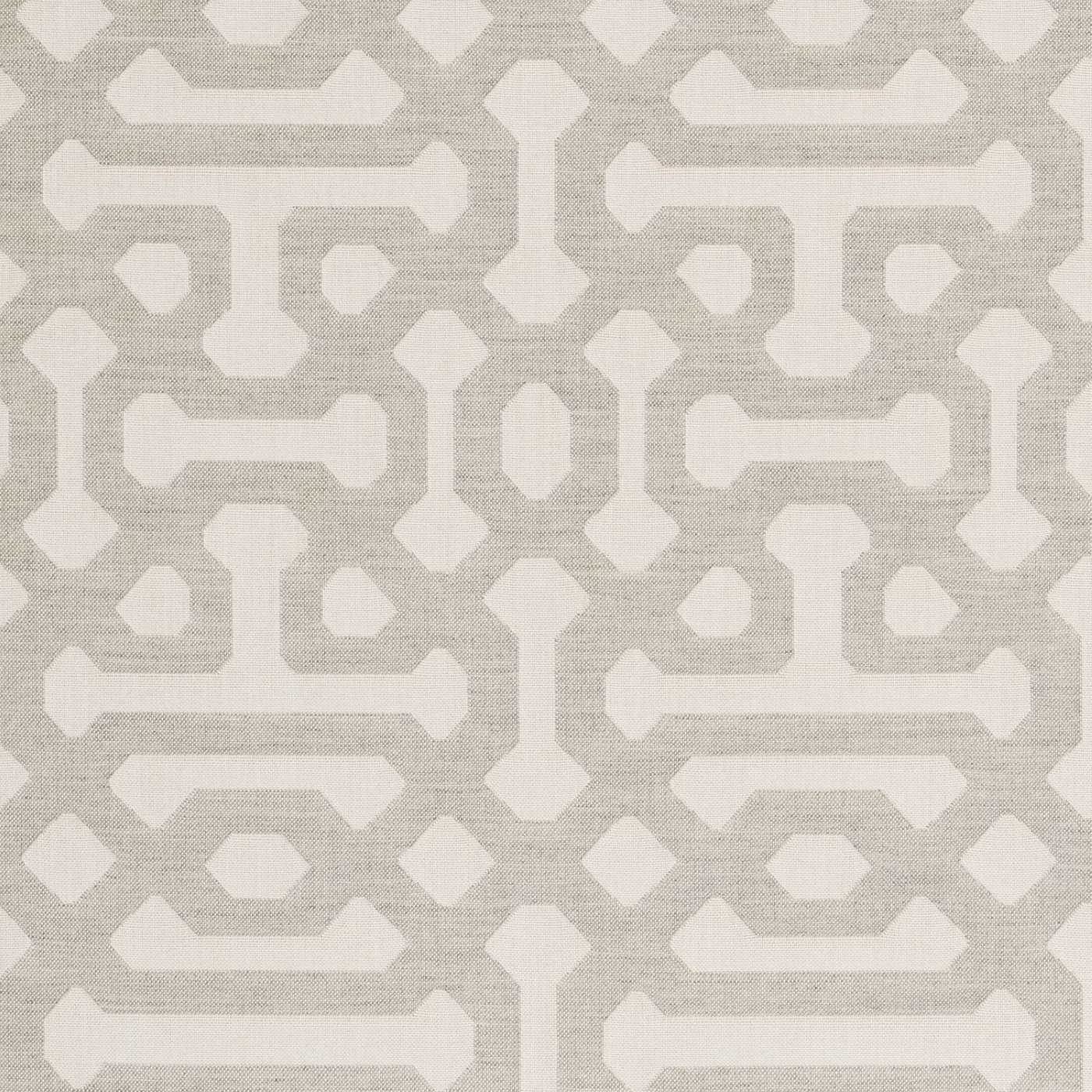 Sunbrella Fretwork Pewter 45991-0002 Elements Collection - Reversible Upholstery Fabric