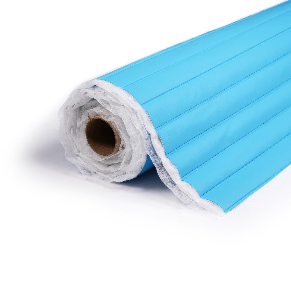 Sunbrella Horizon Capriccio Azure 10200-0020 Roll-n-Pleat Marine Vinyl Upholstery Fabric