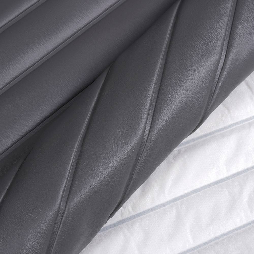 Sunbrella Horizon Capriccio Charcoal 10200-0012 Roll-n-Pleat Marine Vinyl Upholstery Fabric