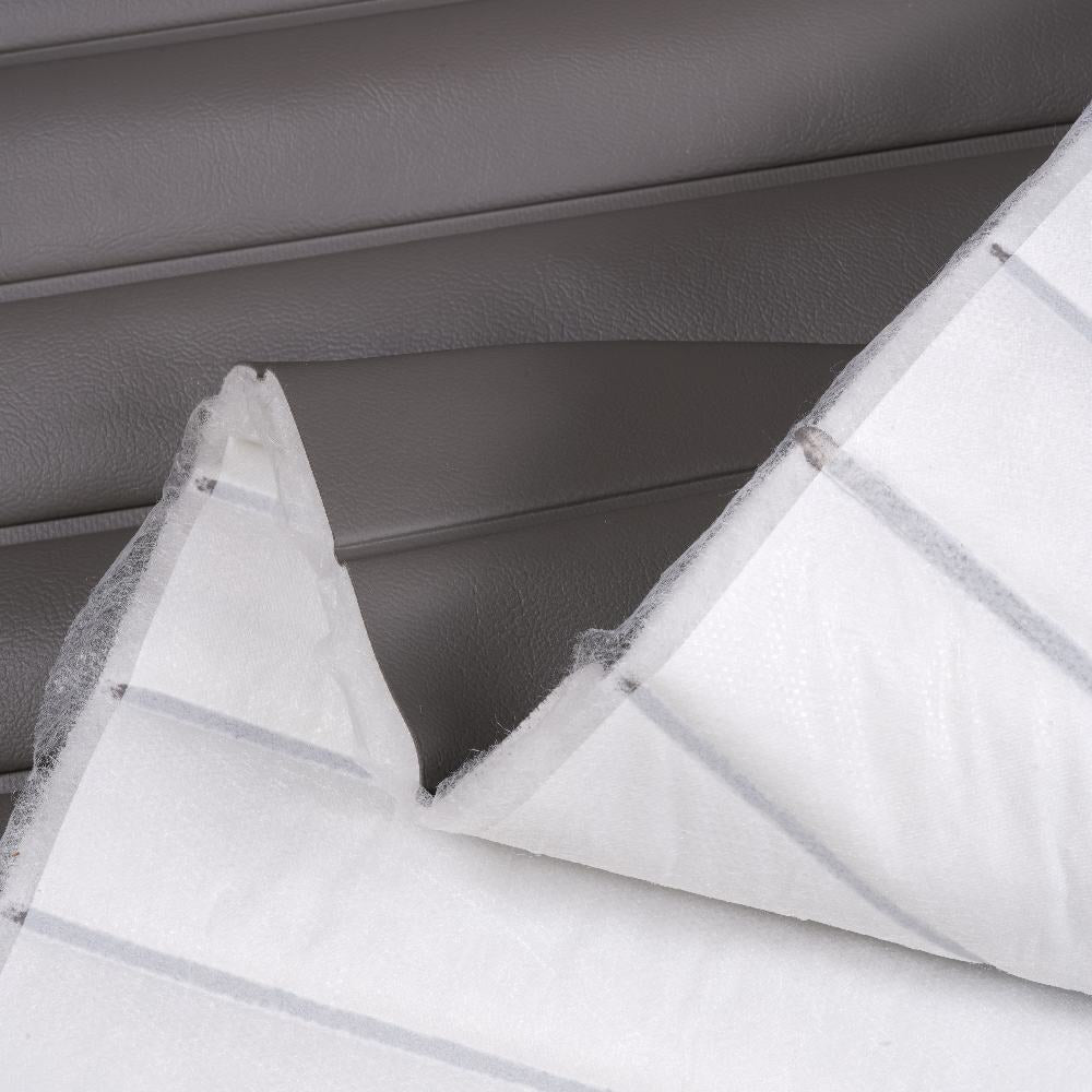 Sunbrella Horizon Capriccio Grey 10200-0011 Roll-n-Pleat Marine Vinyl Upholstery Fabric