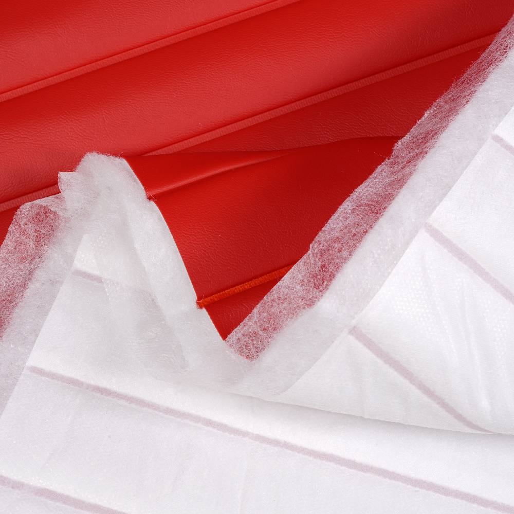 Sunbrella Horizon Capriccio Logo Red 10200-0016 Roll-n-Pleat Marine Vinyl Upholstery Fabric