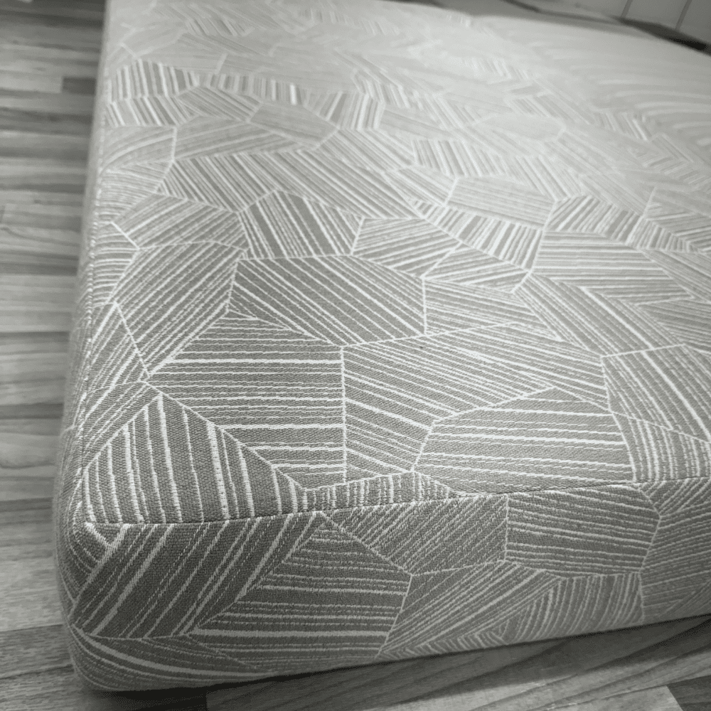 Sunbrella Leaf Structure Cloud 146419-0001 Rockwell Currents Collection Upholstery Fabric