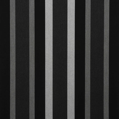 Sunbrella Marco Black 4703-0000 46-Inch Stripes Awning / Shade Fabric