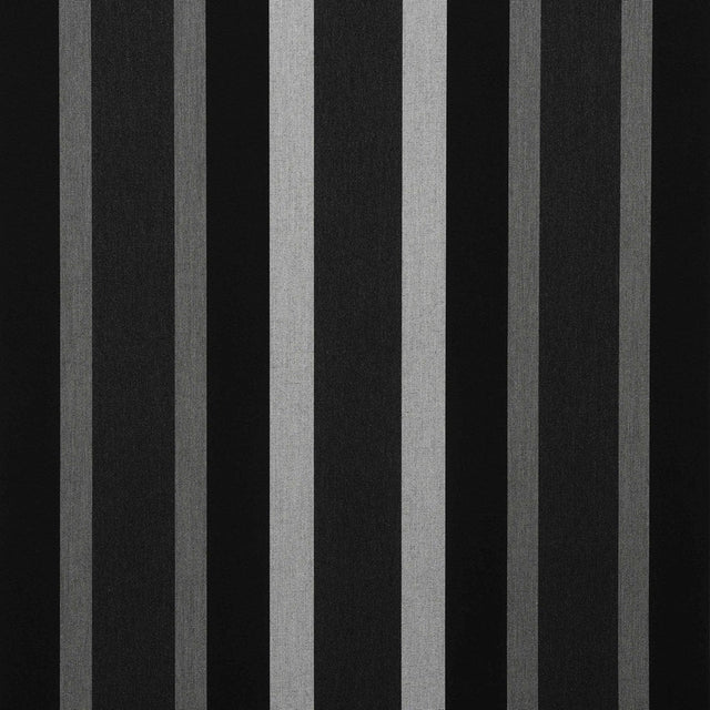 Sunbrella Marco Black 4703-0000 46-Inch Stripes Awning / Shade Fabric