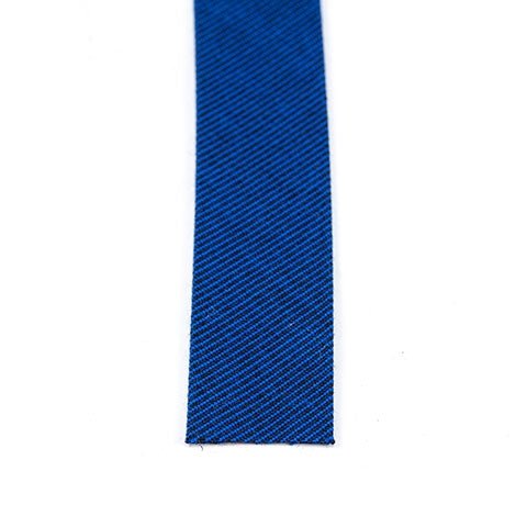Sunbrella Marine Binding 2ET Bias Cut 1 inch x 100 yards 4617 Royal Blue Tweed